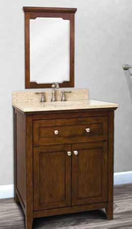 Everyone s bathroom should be a place they enjoy, a space to relax, refresh and unwind. Let our talented team help you create the space of your dreams! Vanities... 2 Built-In... 2 Furniture Style.