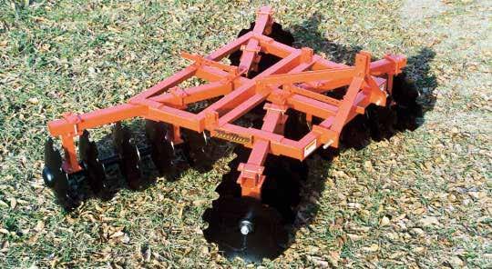 The TH & THF Series are available in 6 4, 6 8, or 8 cutting widths with blade spacing options of 7 1 2, for seed-bed work, or 9 for cutting with light ground cover.