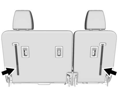 If the second row seat is in the full rear position, adjust it forward to allow the third row seat to fold fully flat. 3.