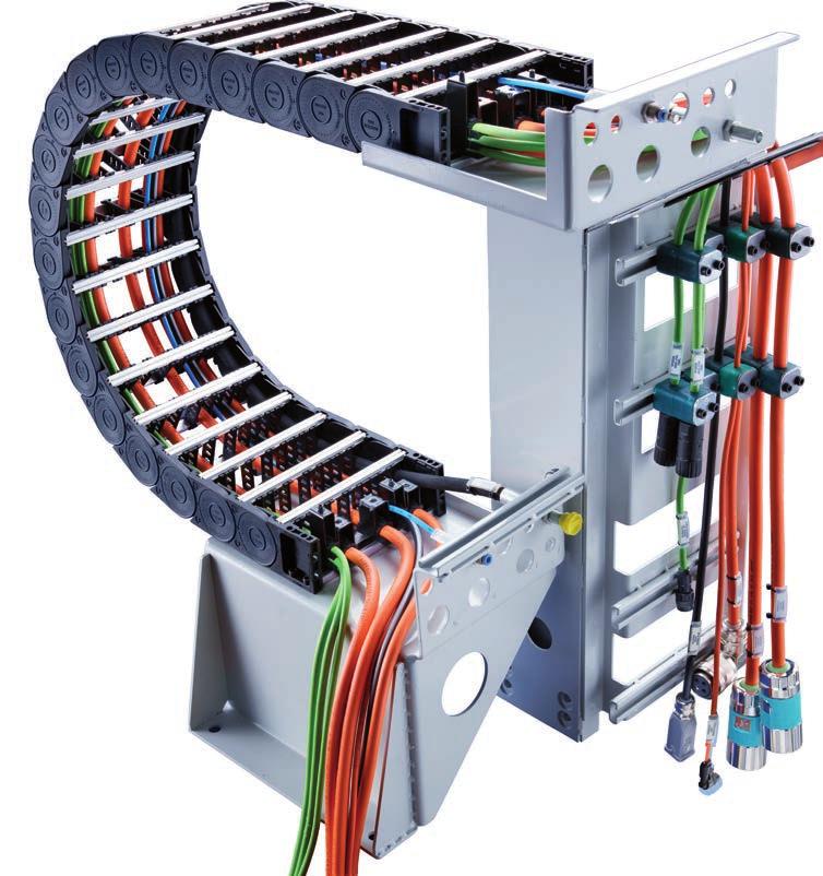 Cut costs with TOTALTRAX complete cable carrier systems Use our know-how.