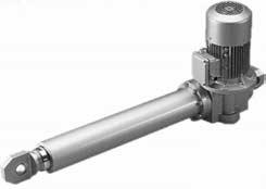 Linear actuators MAGFORCE The MAGFORCE line consists of spindle lifting drives with worm gears. They fulfil the highest demands for industrial and other applications.