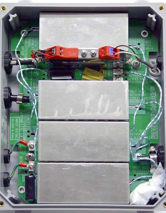 Therm/EEPROM barrier, and one spare fuse on the lower left corner of the board.