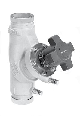 Hydrocontrol G Cast Iron Double Regulating and Commissioning Valves Grooved 2½ - 12 (DN 65 - DN 300) Dimensions in Inches Size Item no. Weight L H D d1 DN65 2½ 106 30 51 19.6 lbs 11.4 7.4 2.9 4.