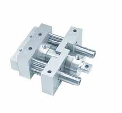 L & S Series Linear Slides Series S (Short) Single Bearing Block Compact Single Bearing Block Design Provides Short Overall Length S3-1250 S3-1250 features individual bearing blocks connected by 4