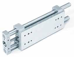 Series L (Long) Double Bearing Block Dual Bearing Blocks Provide Greater Stability and Increased Loading Capacity Mounting Style Dimensions MH1 (Thru Hole) & MH2 (Tapped Hole) Mounting Styles Does