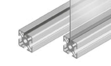 5 Glazing Accessories MOUNTING RIM PROFILE Mounting Rim Profile for attaching panels securely in a groove.