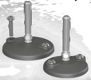 PART NUMBER WITHOUT ANTI SLIP PLATE See page 115 for compatible threaded