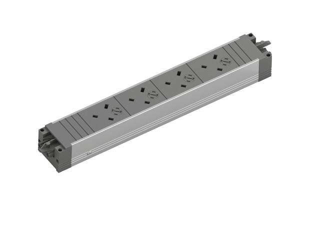 10 Manual Workplace KJN POWER STRIPS Individual Power Strips can be interconnected or combined to form a modular system.
