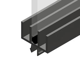 PVC SLIDING DOOR PROFILE Material: A & B