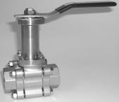 All SVF actuators may be removed without affecting valve integrity.