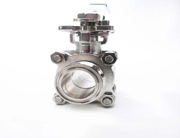 Two-Way Encapsulated (Cavity Filled) Clamp End Ball Valve Size, Alloy, Heat Number 100% Full Opening SSEBVC-Size-T316L