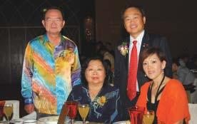 Water, Malaysia), Engr Fu Wing Hoong (TEEAM President), Ir Steven Ng Khoon Hwa (TEEAM Deputy President cum Dinner Organising Chairman),