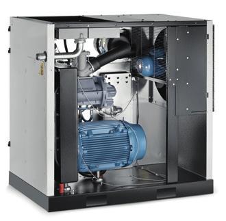 Your smart industry standard in easy operation and maintenance MSC 30-45 MSD 55-75 Belt driven compressors have an in-house designed belt drive system.