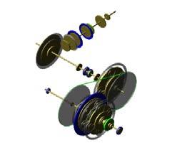 Model Setup and Co-simulation Merged chassis, transmission and driveline models Dynamic engine