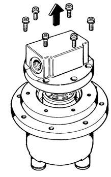 Figure 0-70-5 Figure 0-70- B-75 B-9 To disassemble the spool, insert a hardened pin through the hole in the spool and use a vise with protective jaws to hold the spool [Figure 0-70-].