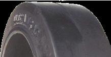 The sidewall of the tire usually displays the original size. You can verify how much the tire has worn by measuring its current width (measure across - not up and down).