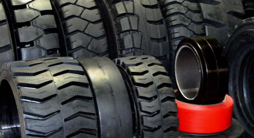TIRE BASICS SECTION 1 Forklift tires are not all created equal. Starting with a quality tire is important, but selecting the right tire for your application is equally as important.