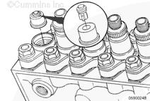 Do not use a gasket if this is a pump with gasketless delivery valves. See attached list of pumps that have or do not have delivery valve gaskets.