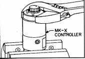 4. Lift out the spool spring. (Fig.4) Figure 4 5. Use the correct blade screwdriver (1/8" for the MK-X) and unscrew the lower seat. (Fig. 5&6) 1.