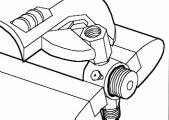26) 6. Clamp the fluid cylinder in a bench vise. 7.