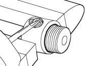 30 & 31) 8. Remove the suction check valve from the fluid cylinder and Teflon O-ring.(Fig.
