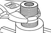 For the P1500W400 pump, use a 1/8" Allen wrench for this step. (Fig.53) Figure 55 4.