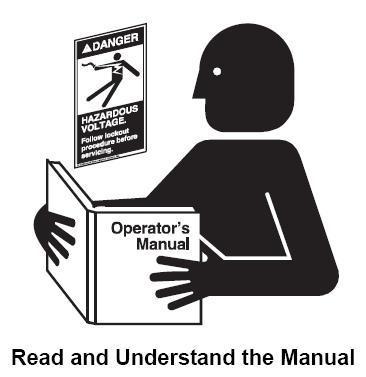 Follow Safety Instructions Carefully read all safety messages in this manual and safety signs on your machine. Keep signs in good condition. Replace missing or damaged safety signs.