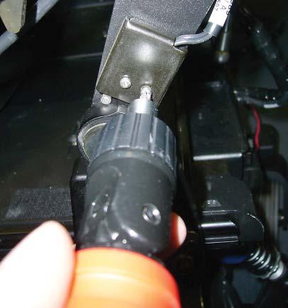 127 In order to remove the Recline CRS switch, the shroud must first be removed. Refer to the Recline Actuator Removal section in this tech manual.