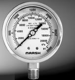 Liquid filled gauges offer significant cushioning and dampening plus extend the life of a gauge.