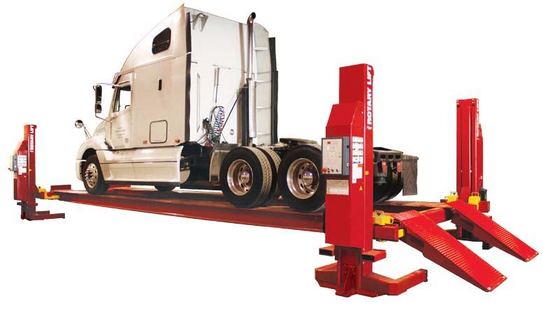 BATTERY OPERATED LIFT WITH ON-BOARD CHARGERS Generates faster lift cycle times - at least 1.