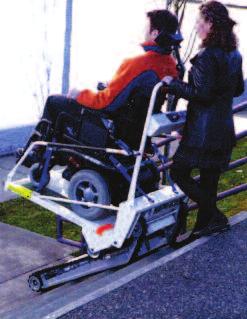 This device has been designed to assist with passengers upto 160kg (25 stone) in the most demanding and challenging of stairway environments. Technical data s-max Max.