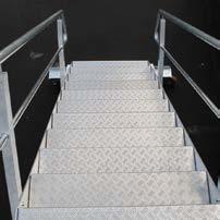0m wide stairs   4 5 Reach over obstacles with the generous 1.