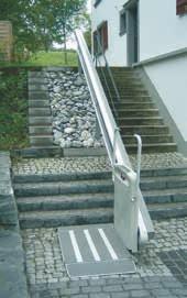 Functional And Flexible The BC lift is designed for straight staircases