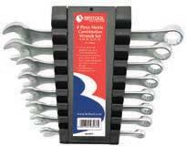 16, 17, 18, 19 20, 21, 22, 24, 27, 30, 32 10, 11, 12,. 13, 14, 15, 16, 17, 18, 19 ND349K Stubby Combination Wrenches.
