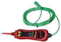 25# Power Probe Continuity Tester Continuity Tester Power Probe ECT2000 Tester Features Adjustable Audible Indicator 3-Level Continuity Testing Detects Voltage Built-in Flashlight Tests Wire