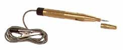108 Test Tools Brass Circuit Tester 115mm 6-24 volt - All brass body, complete with piercing blade.