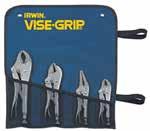 Pliers 4 pce Irwin Vise-Grip Set A6LN Long Nose 150mm, A7R Straight Jaw 175mm,
