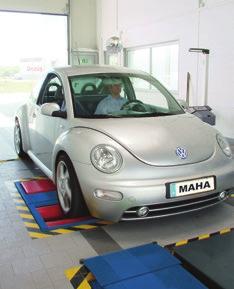 The automatic test procedure with display enables a rapid diagnosis of the complete vehicle.