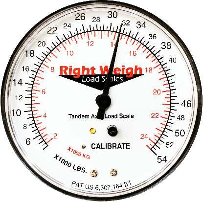 Our scales offer reliable on-the-ground axle weights displayed in actual kg (NOT psi),