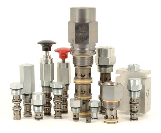 Directional Valves Industry-common cavity sizes -04, -08, -10, -12, -16, -20 and -42 Hydraulically piloted or manually-operated directional and logic valves enable circuit flexibility and performance