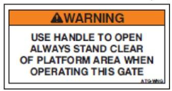 Decal (L) 1 ATG-WNG - Warning: Use handle to