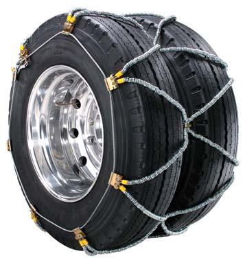TRACTION PRODUCTS Super Z OTR (Singles for commercial and OTR applications) Chain tighteners ARE required and included. ZT 445/6522.5 vpartial listing of tire sizes per pair (Lbs.) 5.