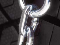 Diamond Blue chains weigh an average of 25% less than equivalent standard highway chains making them easier to install.