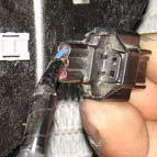 The copper connector is reattached and the electrical