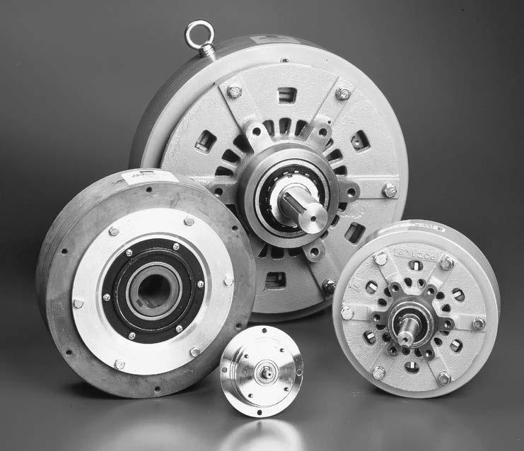 Magnetic Particle Brakes and Clutches Accurate torque control with instantaneous engagement!