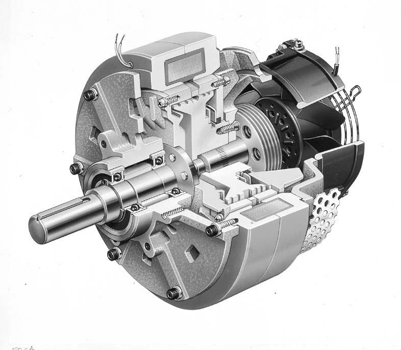 The unique features of the magnetic particle clutches and brakes make them ideal for tension control, load simulation, cycling/ indexing, and soft starts and stops.