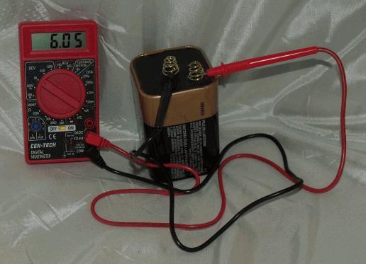 Measure Voltage Load with Multimeter Connect the meter to the