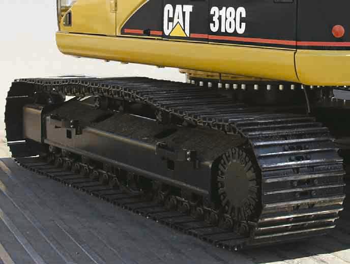 Cat undercarriage coponents are purposely oversized to offer heavy-duty perforance and durability. Track Roller Fraes.