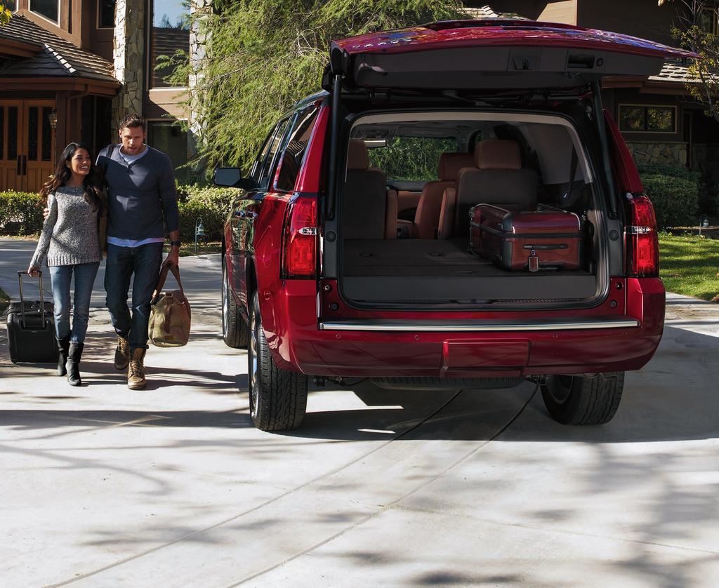 BE READY FOR ANYTHING. With the second- and third-row seats folded flat, you ll have 94.7 cu. ft. of cargo space. 1 That s more than enough room for everyday use or a week-long road trip.