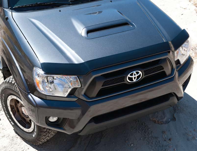 EXTERIOR 2 ROOF RACK 1 Add convenience and utility to your Tacoma with this sleek, low-profile roof rack that installs with ease to